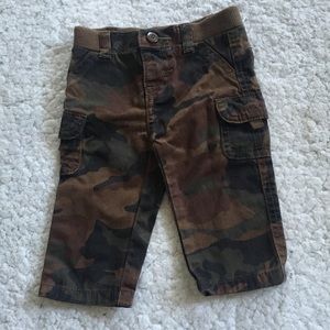 Camo Boys Cargo Carpenter Pants 0-3 month